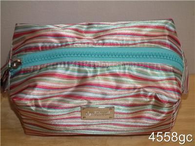 KENNETH COLE REACTION MEDIUM COSMETIC BAG  5 COLORS  