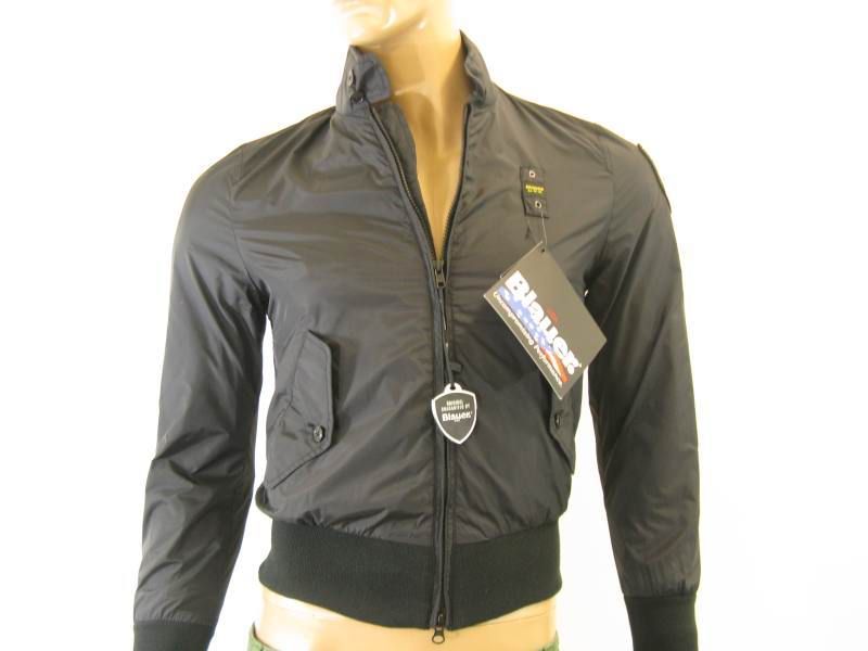 BLAUER JACKET BOMBER Sz.S 259$  30% 11BM24686167 BLACK MAN NEW  