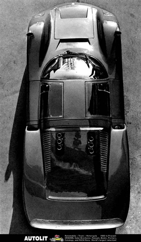 1967 Porsche Carrera 6 906 Factory Photo  