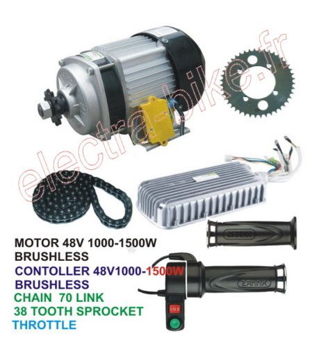 DIY ELECTRIC MOTOR BRUSHLESS 48V 1000W QUAD CAR E BIKE  