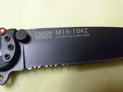 AUTO LAWKS CRKT M16 SPECIAL FORCES TANTO FOLDING KNIFE  