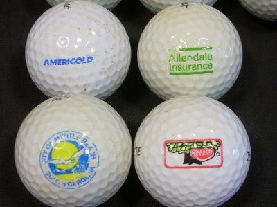   Golf Balls KEEBLER Americold MAYTAG Myrtle Beach GROUSE SCOTCH Burnham