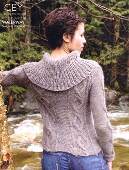 Classic Elite Knitting Pattern Book Waterway  