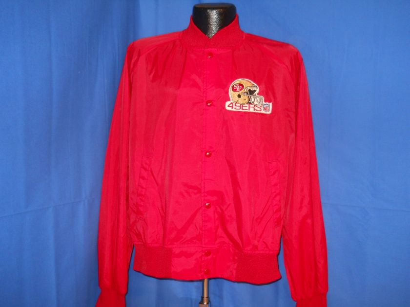 vintage SAN FRANCISCO 49ERS NINER CHALK LINE JACKET M  