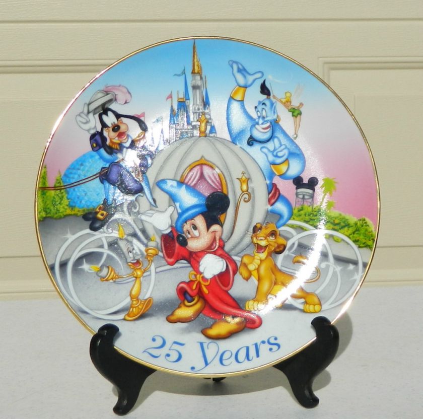 Mickey Mouse Walt Disney World Its Time To remember The Magic Plate 