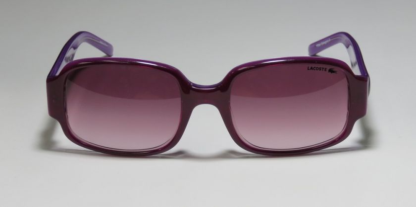   SPECIAL PURPLE TEMPLES ROSE LENSES DESIGNER SUNGLASSES WOMENS  