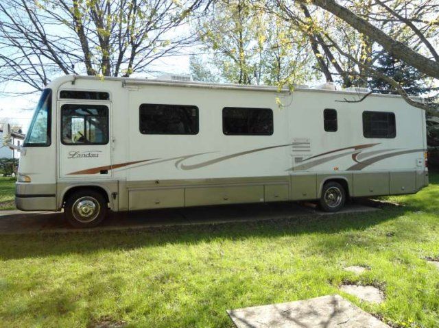 02 Georgie Boy Landau 35Ft Class A Motorhome in RVs & Campers   