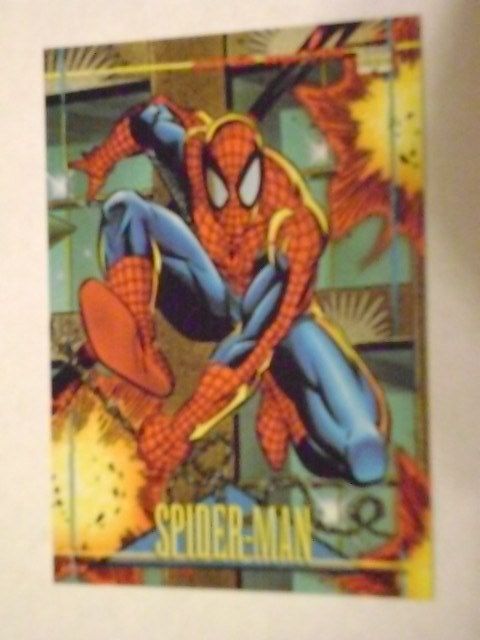 MINT MARVEL UNIVERSE 1993 SERIES 4 CARD #59 SPIDER MAN  