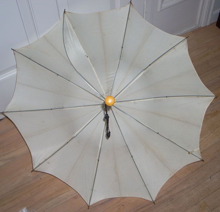 Antique / Vintage Bakelite Handled Umbrella  
