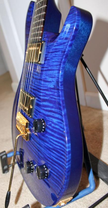 Paul Reed Smith PRS Custom 22 Artist Package Royal Blue Macassar Ebony 