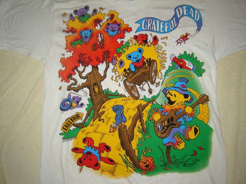 VINTAGE CONCERT T SHIRT GRATEFUL DEAD 93 NEVER WORNWASH  