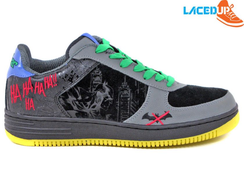 DC COMICS THE JOKER SHOES BATMAN DARK KNIGHT AF1 HAHA COLLECTIBLE 