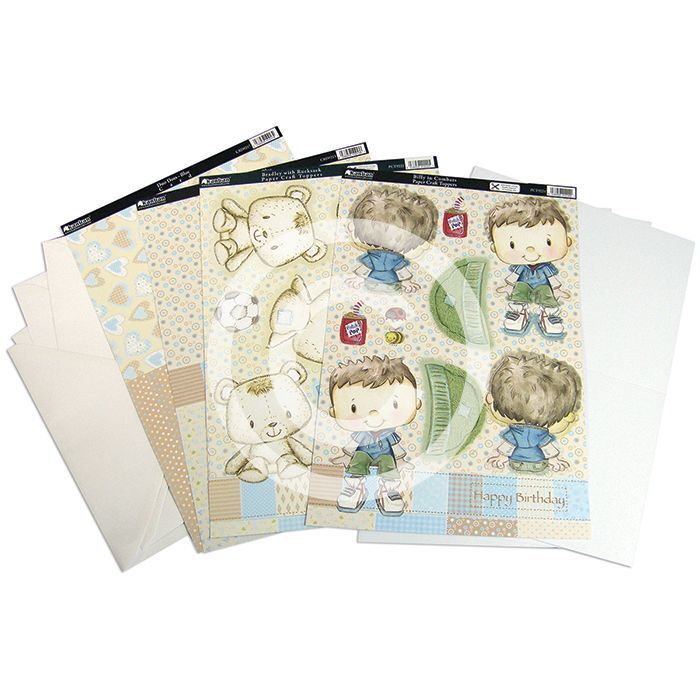 Kanban LUX1Billy & Bradley Luxury card making kit NEW  