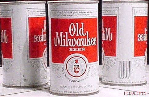 OLD MILWAUKEE 1975 BEER S/S CAN  UPC VERSION // 91Tas  