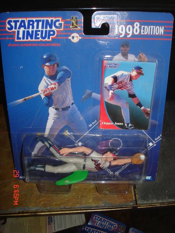 Chipper Jones 1998 SLU Figures Atlanta Braves NEW  