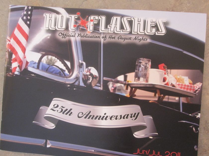 25th Anniversay Hot August Nights Brochure Reno NV  