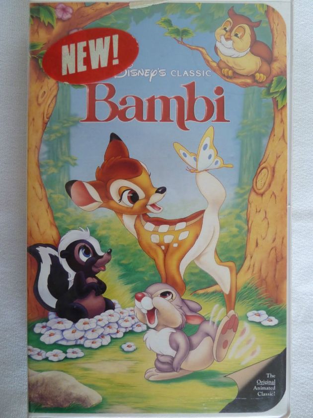 Walt Disney Bambi (VHS) 012257942033  