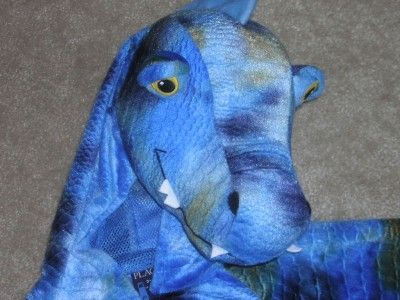 BLUE DRAGON Furry Kids Halloween Costume Sz 3 4 36  