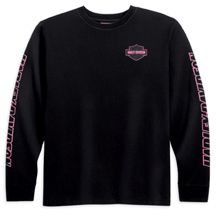 HARLEY DAVIDSON® MENS PINK LABEL KNIT TEE 99017 11VM  