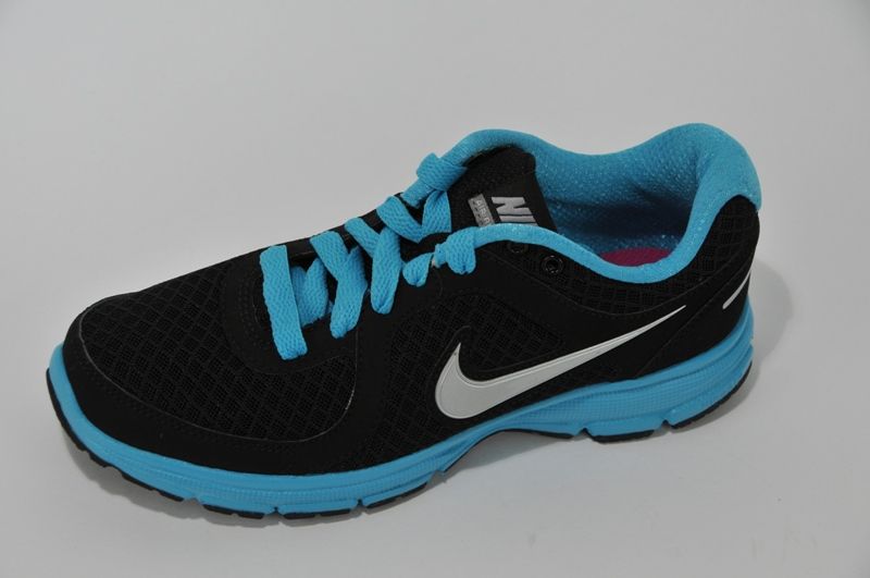 WOMEN NIKE AIR RELENTLESS BLACK BLUE X TRAINER 7 NIB  