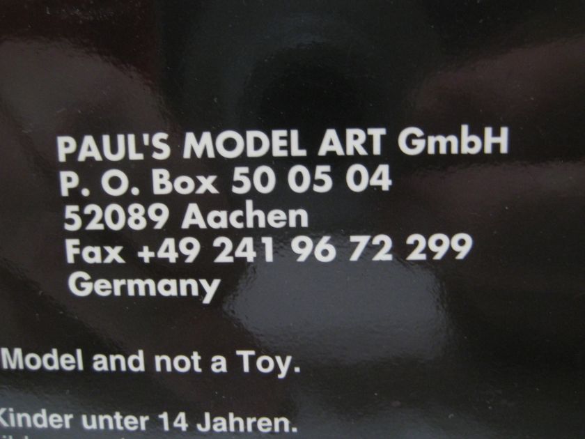 Minichamps/Pauls Model Art (China) Red Porsche 911 Coupe 1964 Diecast 