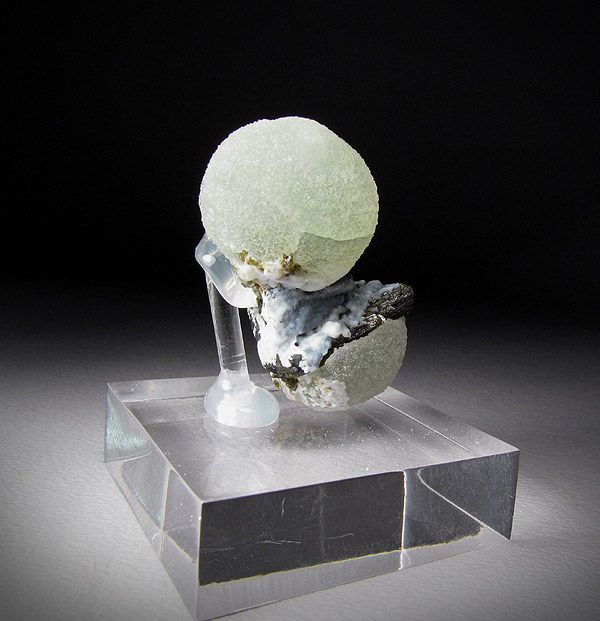 Prehnite and Epidote, Kayes Region, Mali  