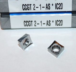 CCGT 2 1 AS IC20 ISCAR INSERT  