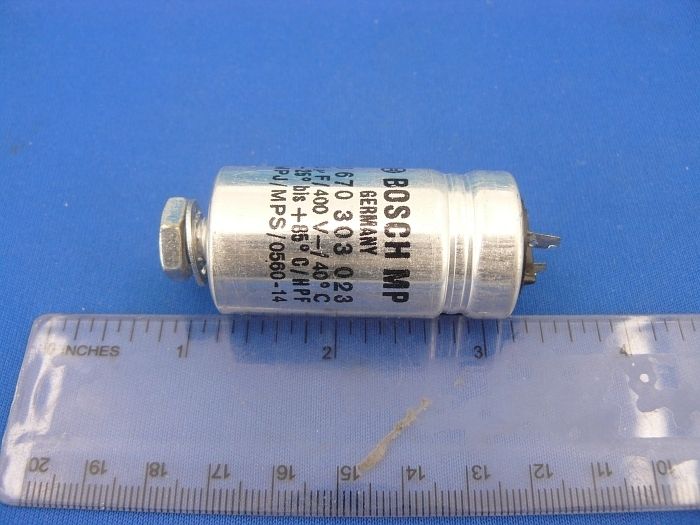 BOSCH Germany MP Capacitor 2uF 400V / NOS  