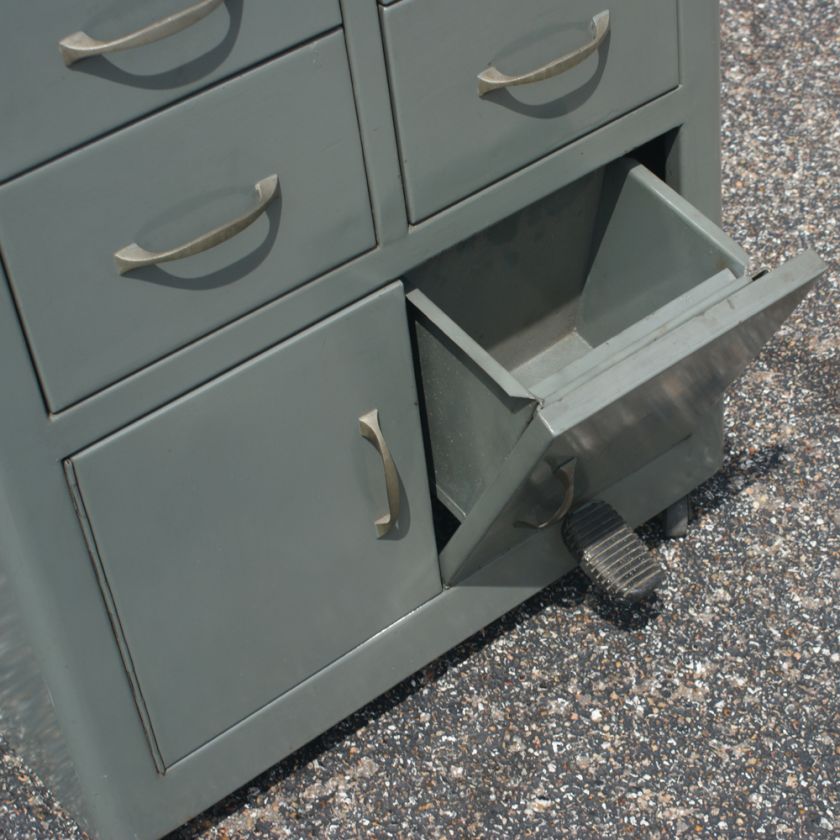   cabinet with marble top 2 top drawers 2 pull out tablets with storage