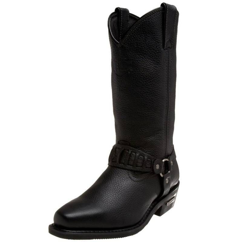 Harley Davidson Mens Pecos Cowboy Motorcycle Boots  