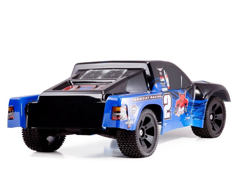 Redcat Shredder SC Electric RC Truck 1/6 Scale Brushless Car Blue Dual 