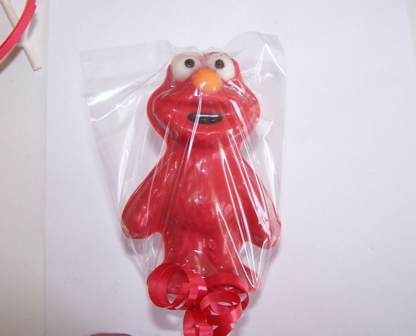 30~Cookies n Cream Elmo Chocolate lollipop favors  