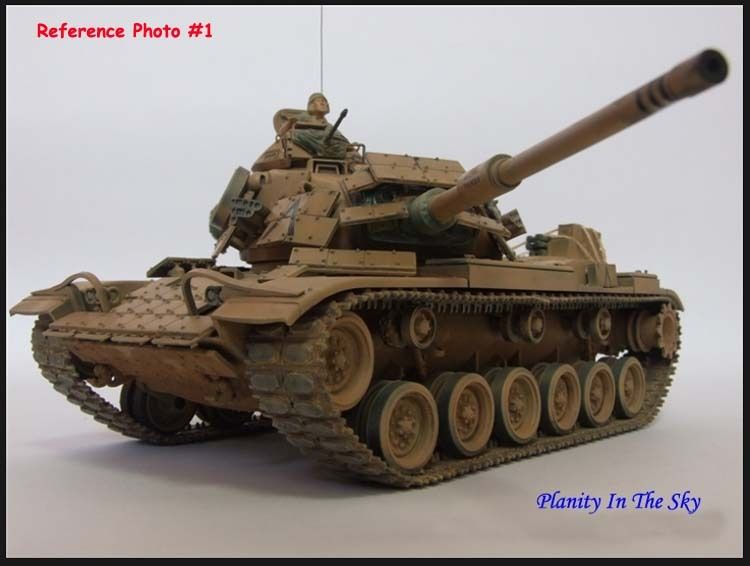 USMC M60A1 with PASSIVE ARMOR 1/35 SCALE HOBBY MODEL  