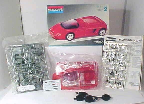 1992 Monogram PININFARINA MYTHOS Ferrari Model Kit 124  