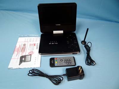 Viore PLCD7V2 7 Widescreen Portable LCD TV DVD Combo  