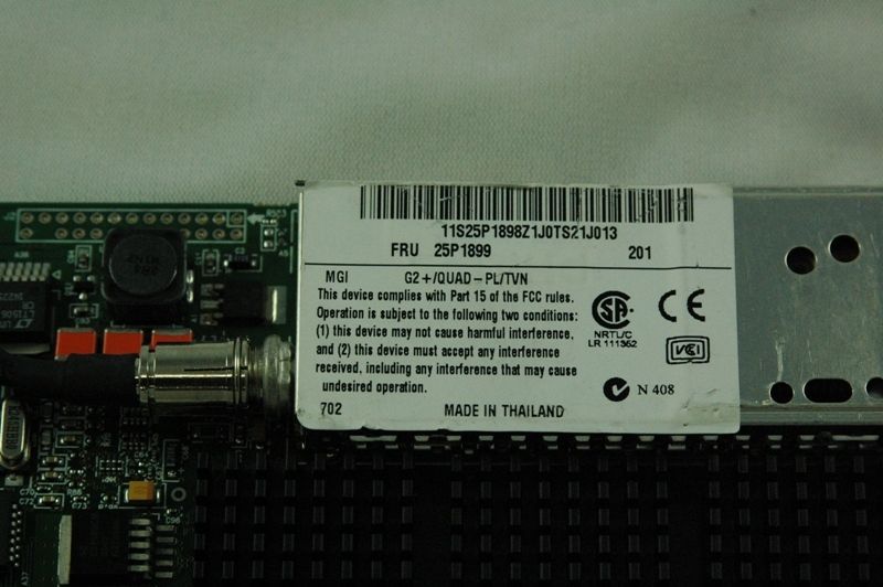 Matrox G200 Quad Monitor PCI Video TV Card IBM 25P1899  