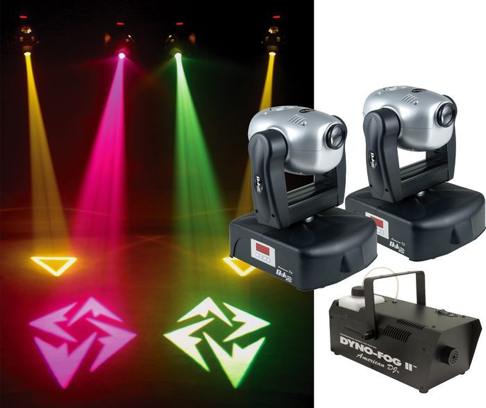 American DJ Buy Two DJ Spot 250 Moving Head Fixtures  