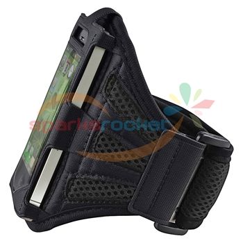 SPORTS Black Armband Skin Case Cover FOR iTOUCH Apple iPod Touch 4 4G 