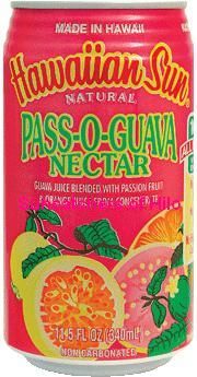 HAWAIIAN SUN PASSION ORANGE GUAVA NECTAR ~ 18 CANS  