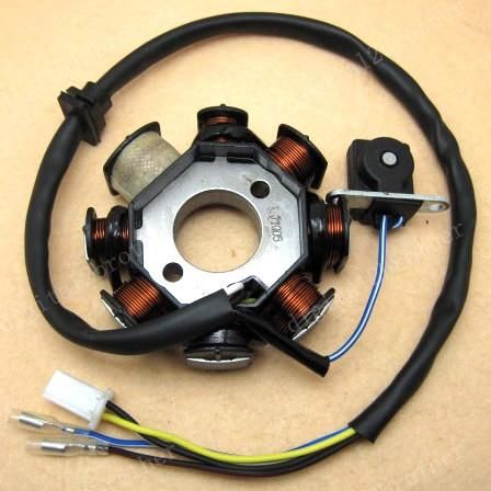 Magneto Stator Plate Ignition ATV honda 125 150cc 8P  