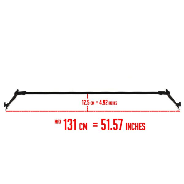 Car Top Roof Cross Bar Crossbar Luggage Gutter Rack  