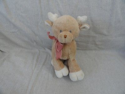 BABY GUND ABOO BABY DEER RATTLE PLUSH  