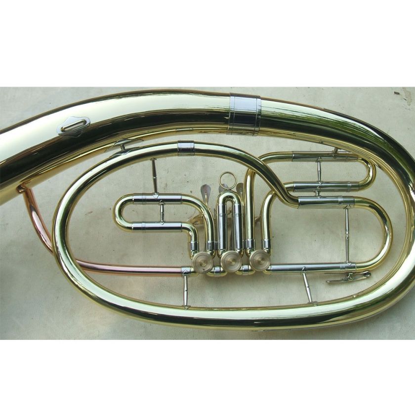 new professional advanced Bb Baritone horn yellow brass  