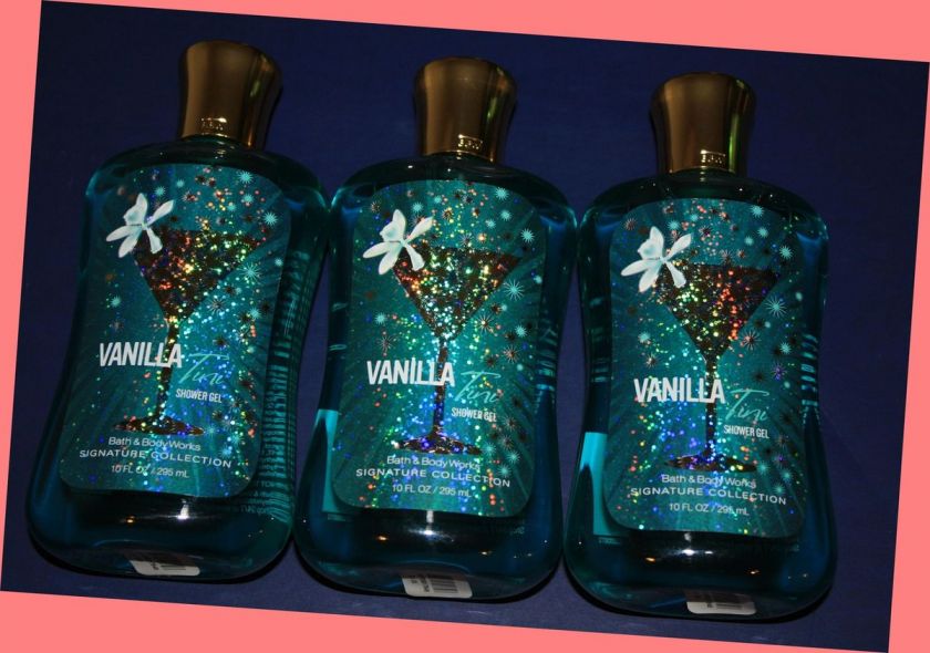 Bath Body Works Vanilla Tini SHOWER GEL Signature Collection  