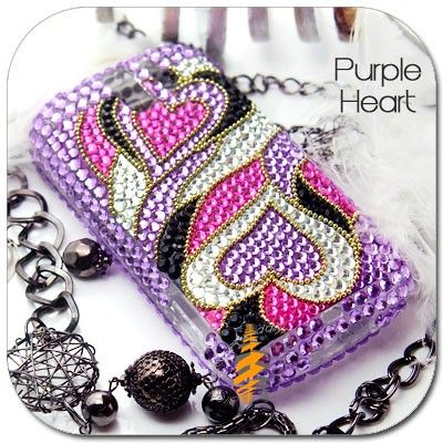 BLING SKIN CASE HTC COVER T MOBILE MYTOUCH 3G SLIDE  