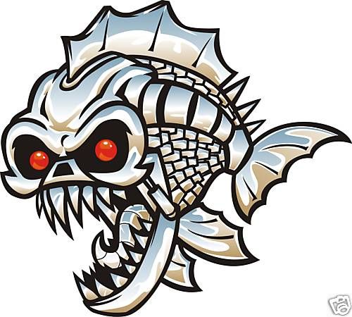 Metal Maniac Boat stickers decals graphics fishing  