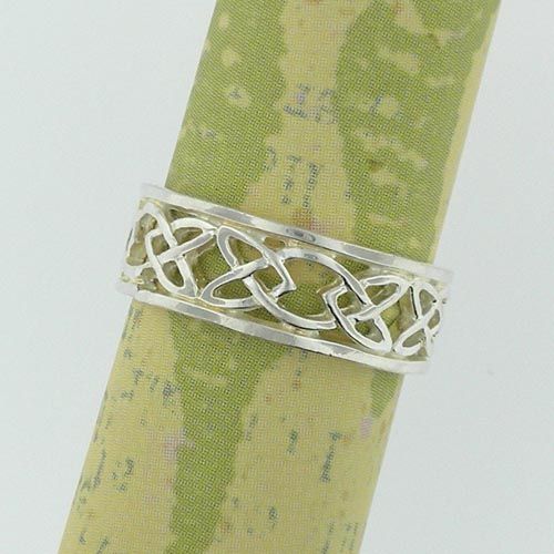 Sterling Silver Celtic Knot Wedding Ring