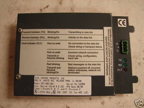 TOTAL CONTROL/QUICKPANEL QPI ABD 201 DATA HWY BUS*XLNT*  