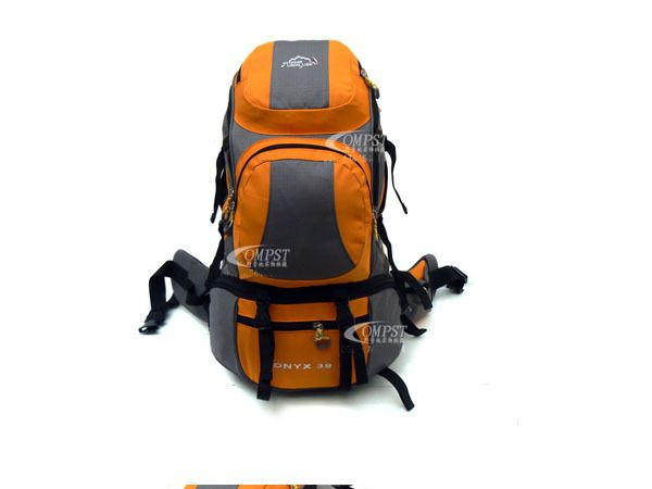 38L Nylon Sport Camping Hiking Travel Backpack Bag ORANGE CB02  