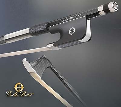 CodaBow Diamond SX Carbon Fiber 4/4 Cello Bow  